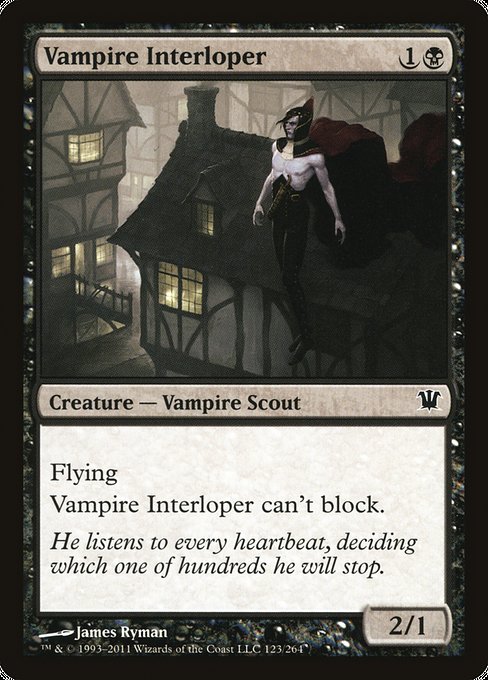 Vampire Interloper [Innistrad], MTG Single - Gamers Grove