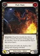 Pack Hunt (Red) [WTR023-C] Alpha Print Rainbow Foil