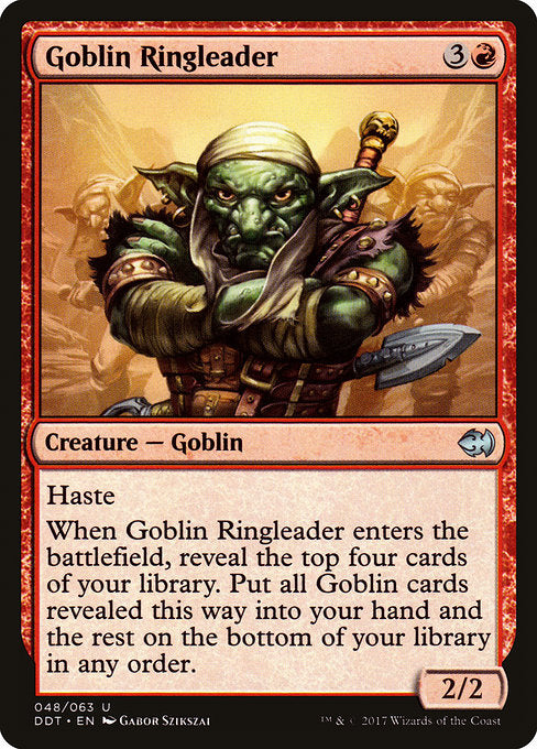 Goblin Ringleader [Duel Decks: Merfolk vs. Goblins], MTG Single - Gamers Grove