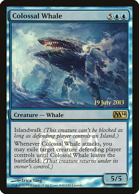 Colossal Whale [Magic 2014 Promos], MTG Single - Gamers Grove
