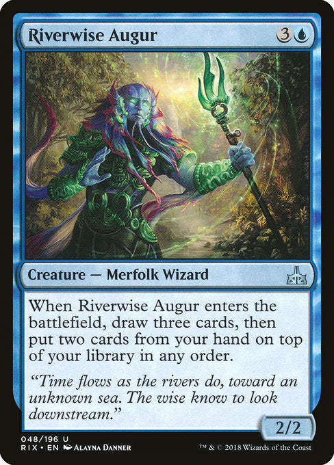 Riverwise Augur [Rivals of Ixalan], MTG Single - Gamers Grove