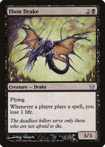 Ebon Drake [Fifth Dawn], MTG Single - Gamers Grove