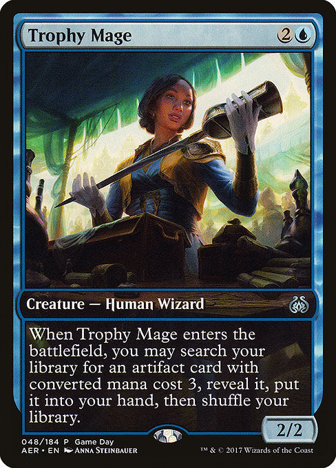 Trophy Mage [Aether Revolt Promos], MTG Single - Gamers Grove