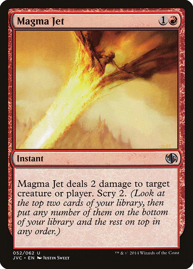 Magma Jet [Duel Decks Anthology], MTG Single - Gamers Grove