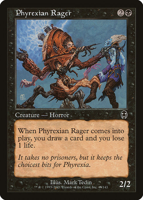 Phyrexian Rager [Apocalypse], MTG Single - Gamers Grove