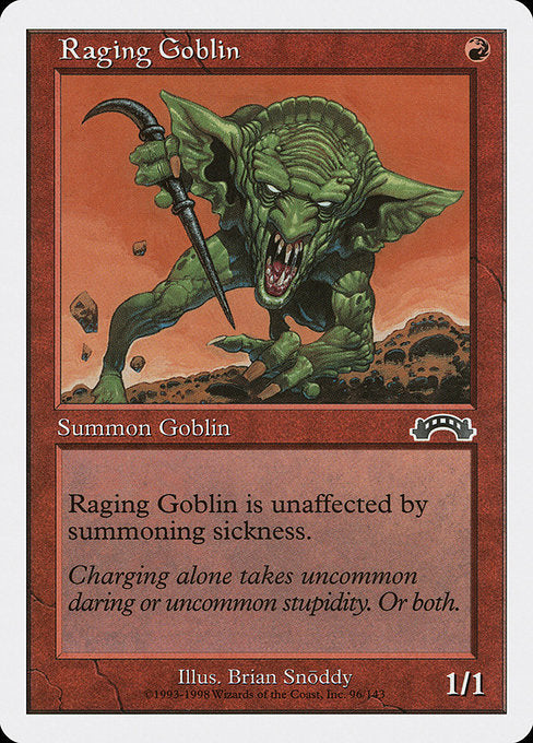Raging Goblin [Anthologies], MTG Single - Gamers Grove