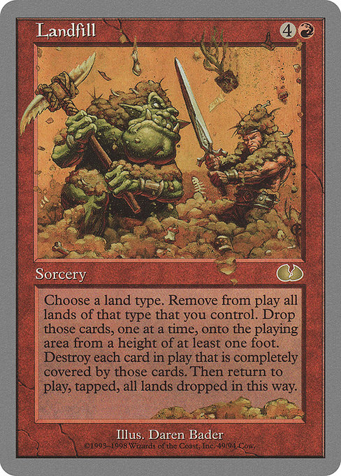 Landfill [Unglued], MTG Single - Gamers Grove