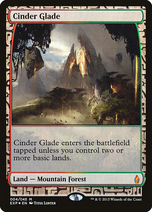Cinder Glade [Zendikar Expeditions], MTG Single - Gamers Grove