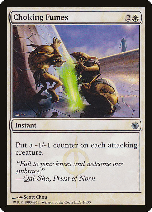 Choking Fumes [Mirrodin Besieged], MTG Single - Gamers Grove