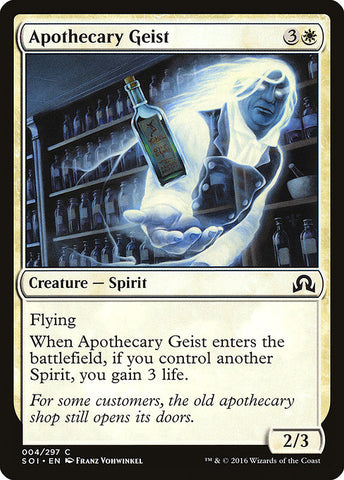 Apothecary Geist [Shadows over Innistrad], MTG Single - Gamers Grove