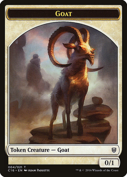 Goat Token // Thopter Token (Blue) [Commander 2016]