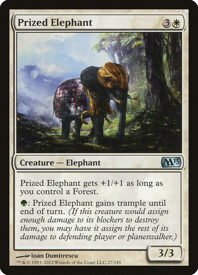 Prized Elephant [Magic 2013], MTG Single - Gamers Grove