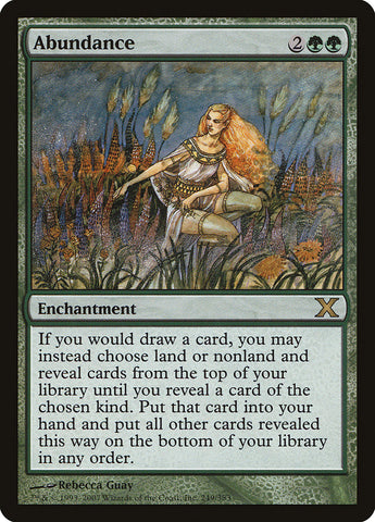 Abundance [Tenth Edition], MTG Single - Gamers Grove