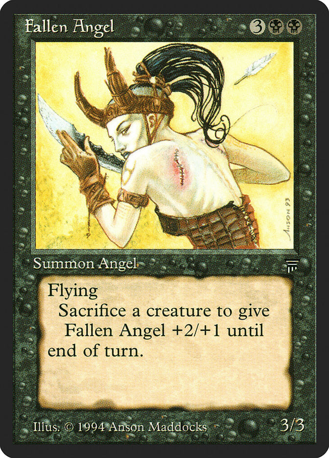 Fallen Angel [Legends], MTG Single - Gamers Grove