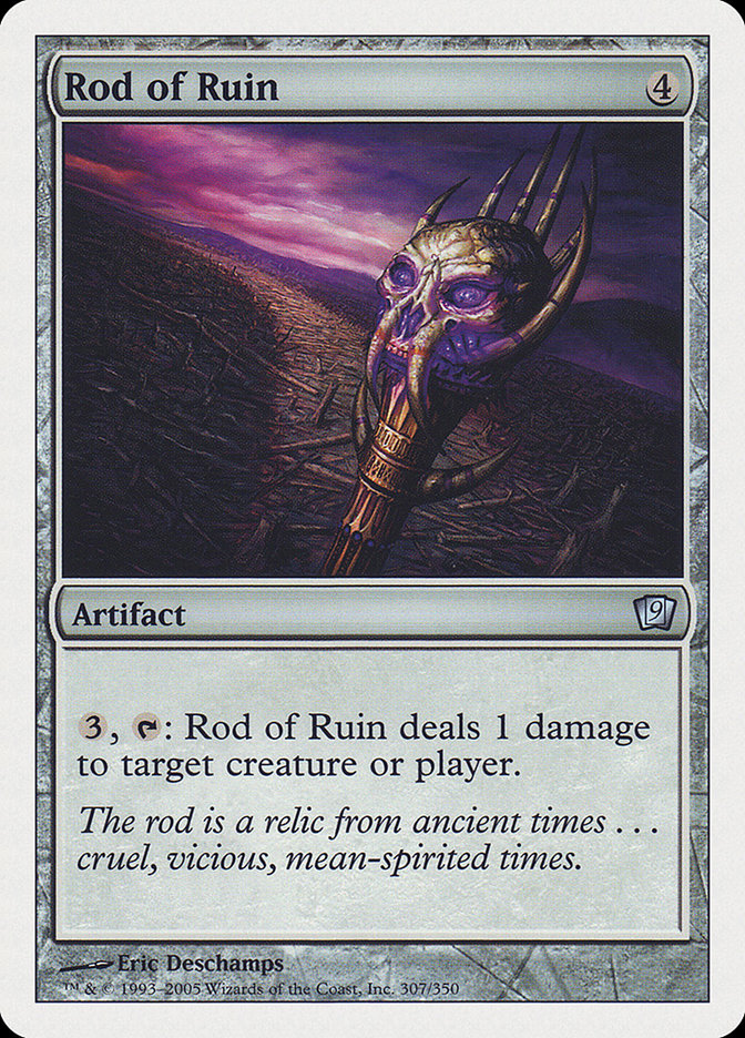 Rod of Ruin [Ninth Edition], MTG Single - Gamers Grove