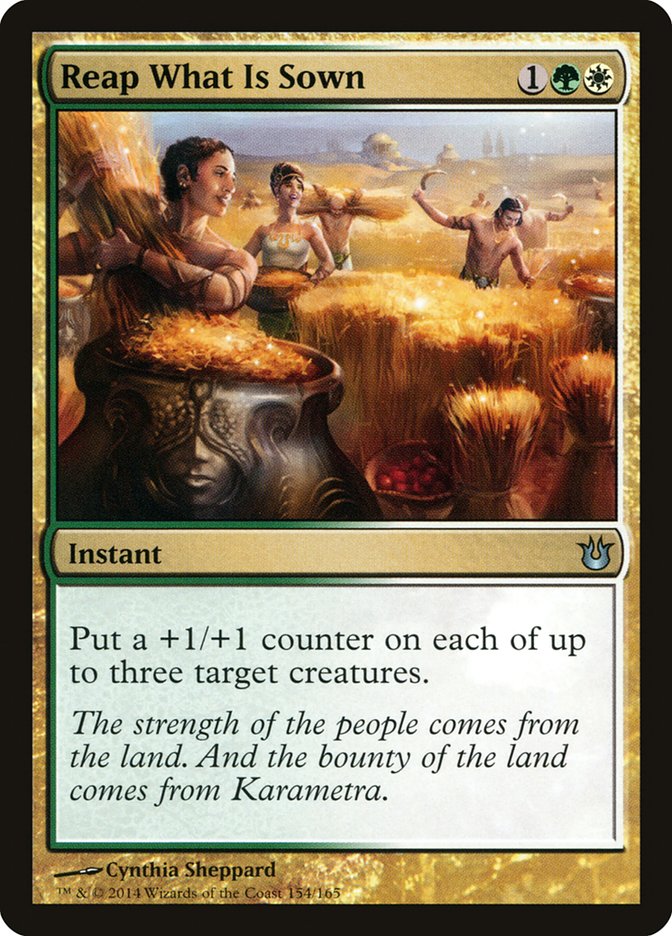 Reap What Is Sown [Born of the Gods], MTG Single - Gamers Grove