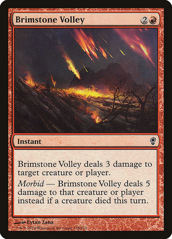 Brimstone Volley [Conspiracy], MTG Single - Gamers Grove
