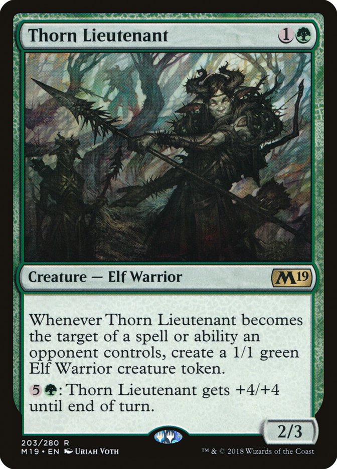 Thorn Lieutenant [Core Set 2019], MTG Single - Gamers Grove