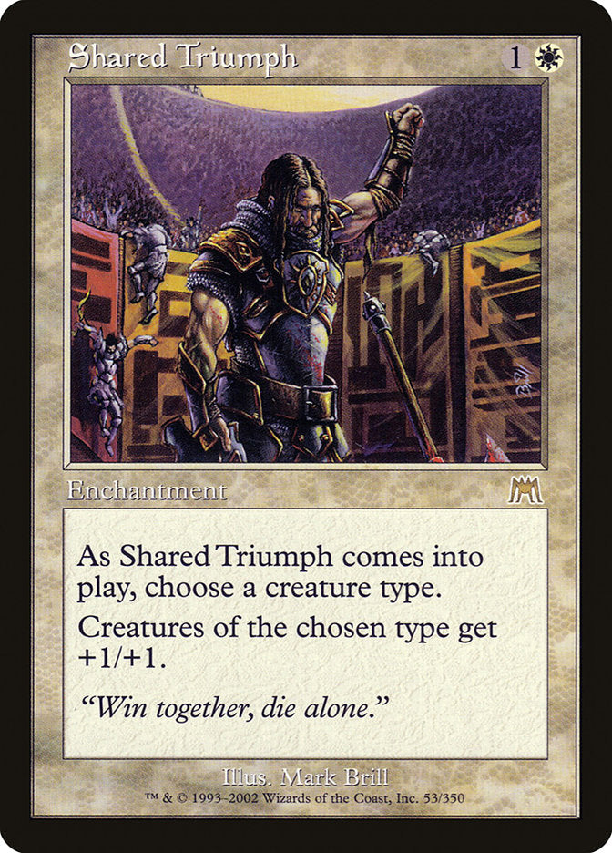 Shared Triumph [Onslaught], MTG Single - Gamers Grove