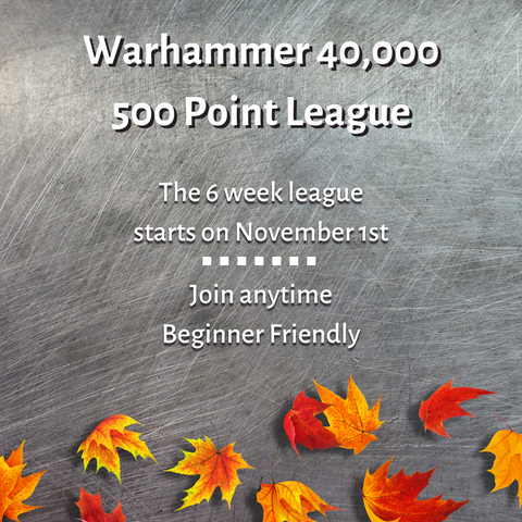 Warhammer 40,000 Winter League - 500 points