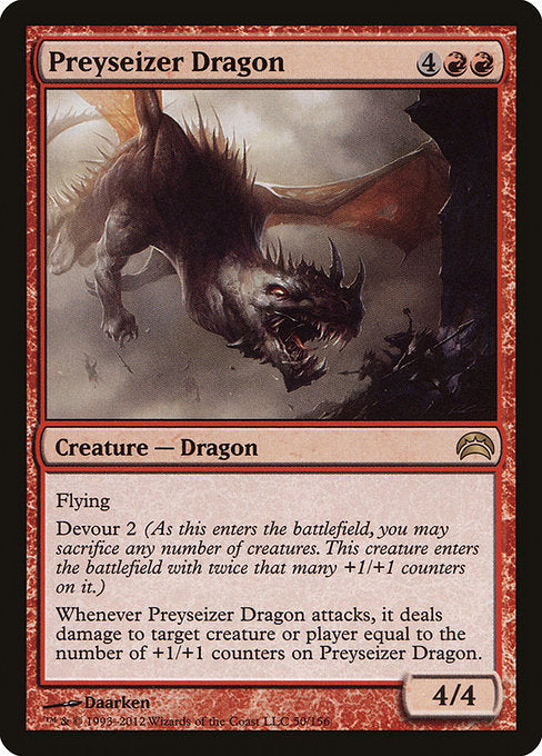 Preyseizer Dragon [Planechase 2012]