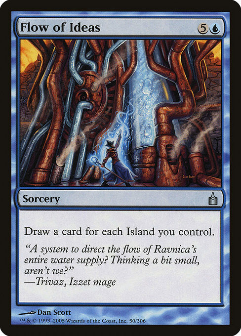 Flow of Ideas [Ravnica: City of Guilds], MTG Single - Gamers Grove