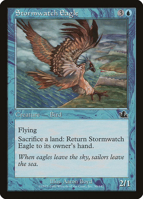 Stormwatch Eagle [Prophecy], MTG Single - Gamers Grove