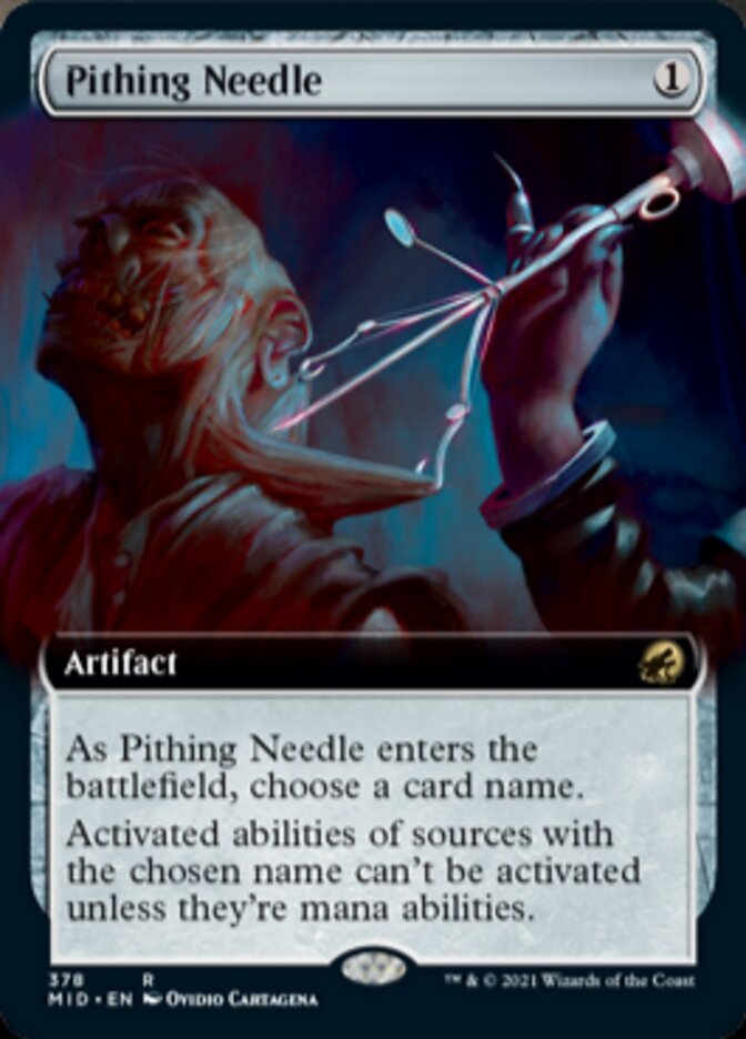 Pithing Needle (Extended) [Innistrad: Midnight Hunt]