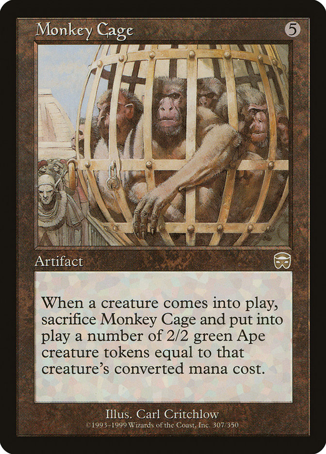 Monkey Cage [Mercadian Masques], MTG Single - Gamers Grove