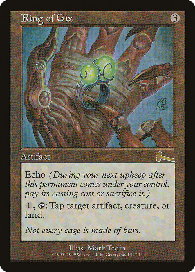 Ring of Gix [Urza's Legacy], MTG Single - Gamers Grove