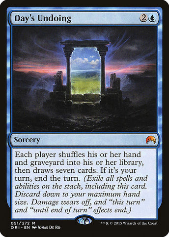 Day's Undoing [Magic Origins], MTG Single - Gamers Grove