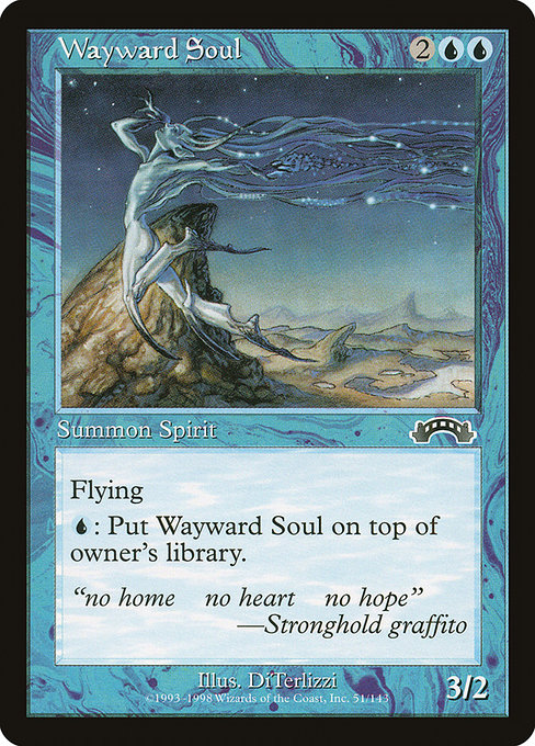 Wayward Soul [Exodus], MTG Single - Gamers Grove