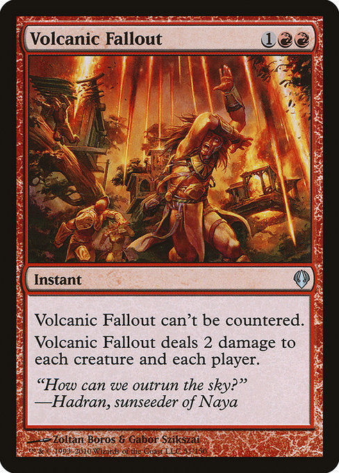 Volcanic Fallout [Archenemy]