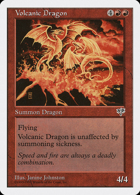 Volcanic Dragon [Anthologies], MTG Single - Gamers Grove