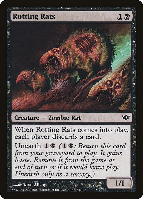 Rotting Rats [Conflux], MTG Single - Gamers Grove