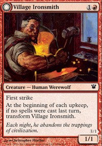 Village Ironsmith // Ironfang [Innistrad]