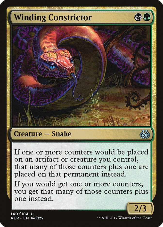 Winding Constrictor [Aether Revolt], MTG Single - Gamers Grove