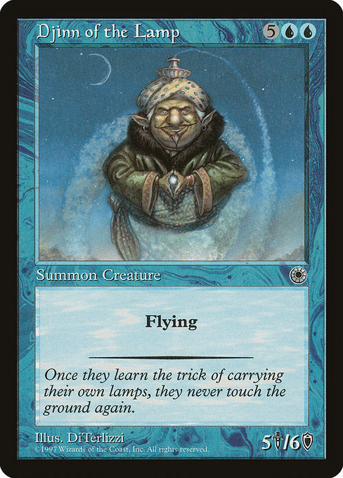 Djinn of the Lamp [Portal], MTG Single - Gamers Grove