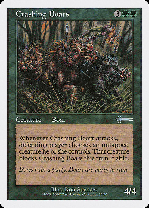 Crashing Boars [Beatdown Box Set], MTG Single - Gamers Grove