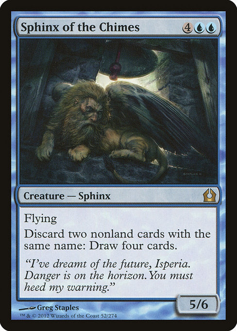 Sphinx of the Chimes [Return to Ravnica], MTG Single - Gamers Grove
