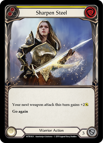 Sharpen Steel (Yellow) [WTR142-C] Alpha Print Normal