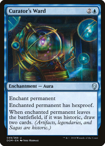 Curator's Ward [Dominaria], MTG Single - Gamers Grove