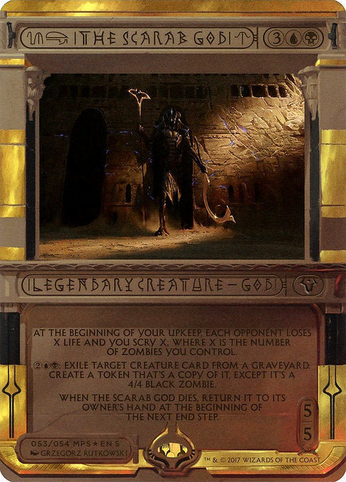 The Scarab God [Amonkhet Invocations], MTG Single - Gamers Grove