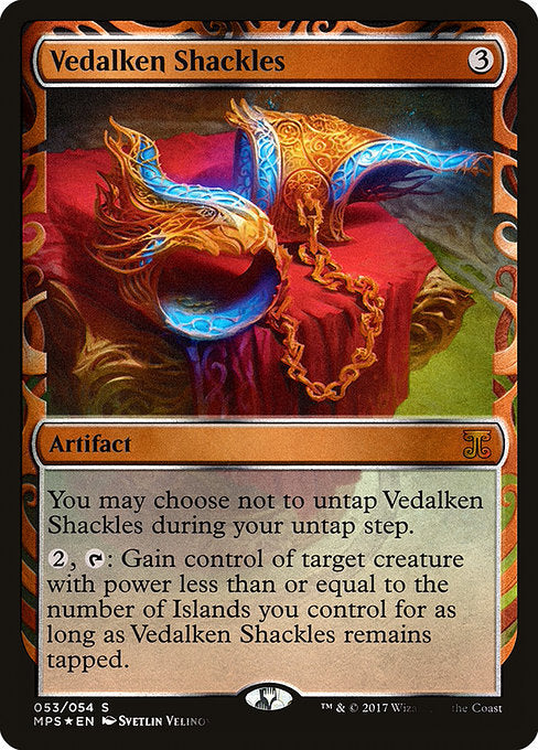 Vedalken Shackles [Kaladesh Inventions], MTG Single - Gamers Grove