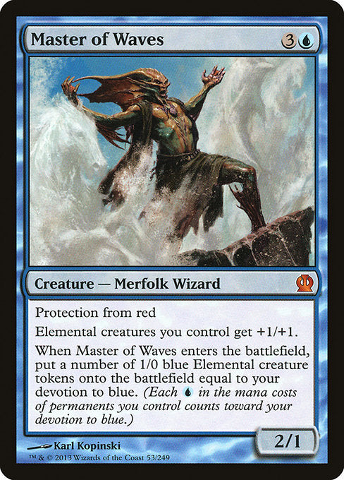 Master of Waves [Theros], MTG Single - Gamers Grove