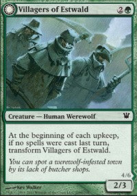 Villagers of Estwald // Howlpack of Estwald [Innistrad]