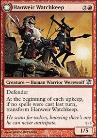Hanweir Watchkeep // Bane of Hanweir [Innistrad], MTG Single - Gamers Grove