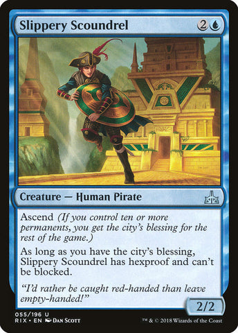 Slippery Scoundrel [Rivals of Ixalan], MTG Single - Gamers Grove