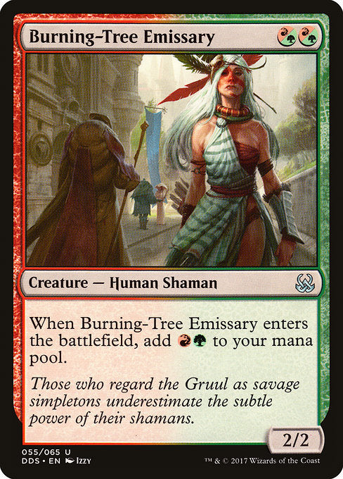 Burning-Tree Emissary [Duel Decks: Mind vs. Might], MTG Single - Gamers Grove