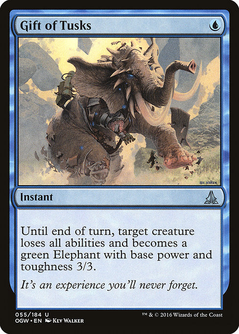 Gift of Tusks [Oath of the Gatewatch], MTG Single - Gamers Grove